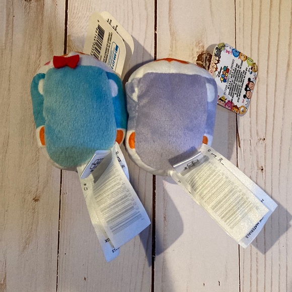 Disney Tsum Tsum Donald & Daisy Duck Mini Soft Plush 2-Piece Set - Picture 4 of 5